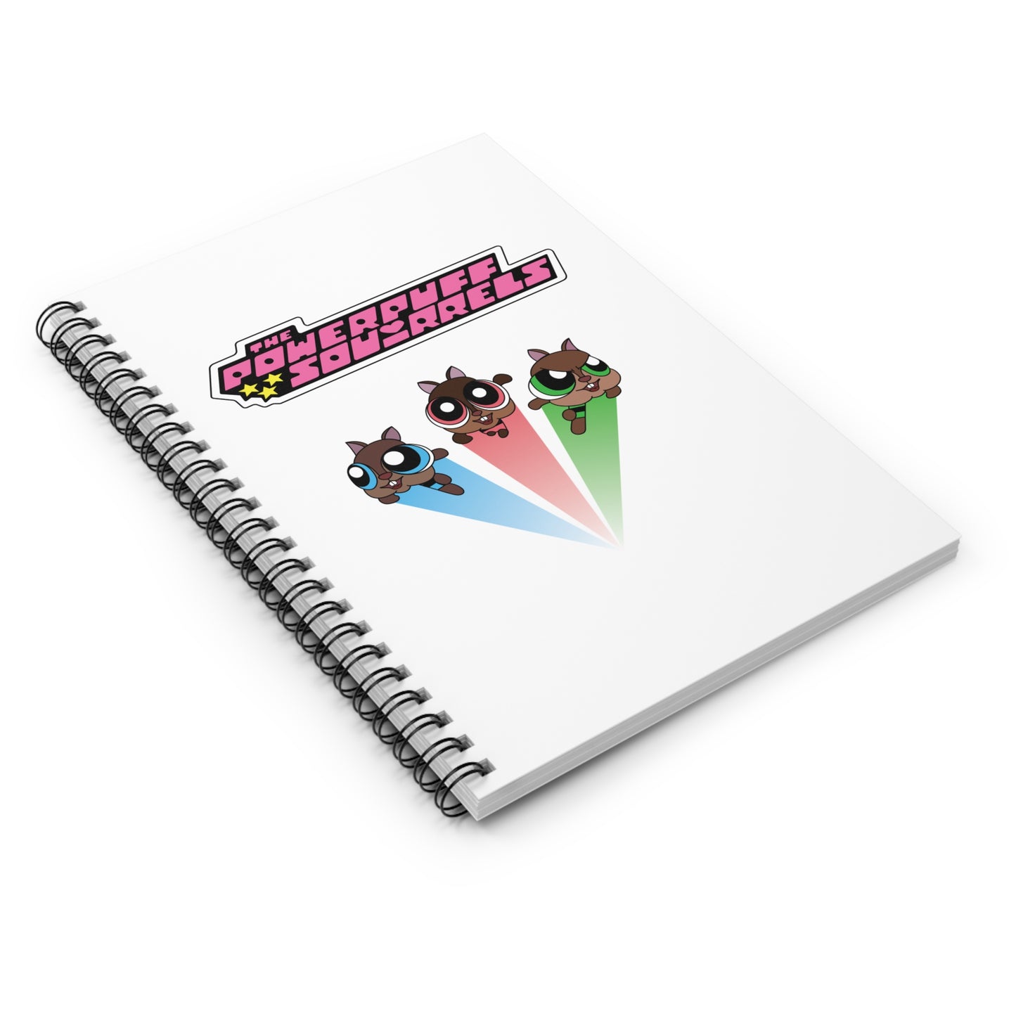 Powerpuff Squirrels Notebook