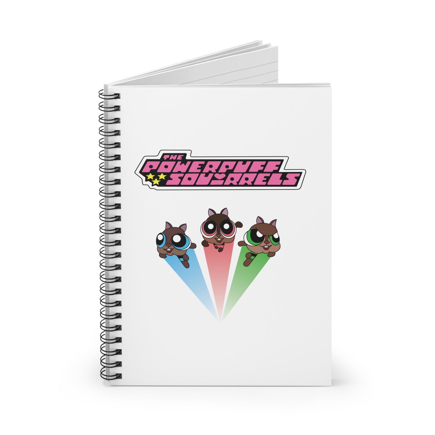 Powerpuff Squirrels Notebook